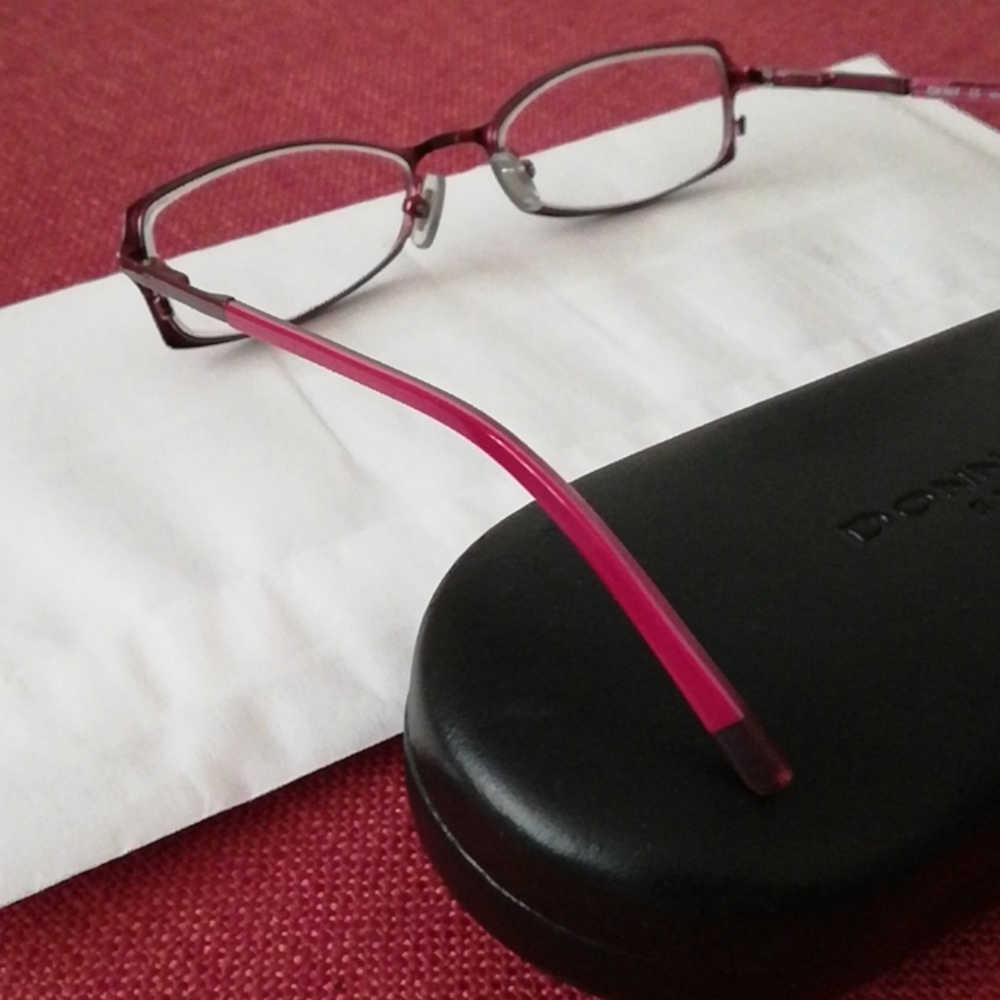 Red Dkny Frames - image 4